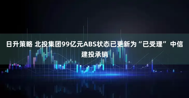 日升策略 北投集团99亿元ABS状态已更新为“已受理” 中信建投承销