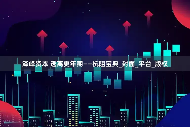 泽峰资本 逃离更年期——抗阻宝典_封面_平台_版权